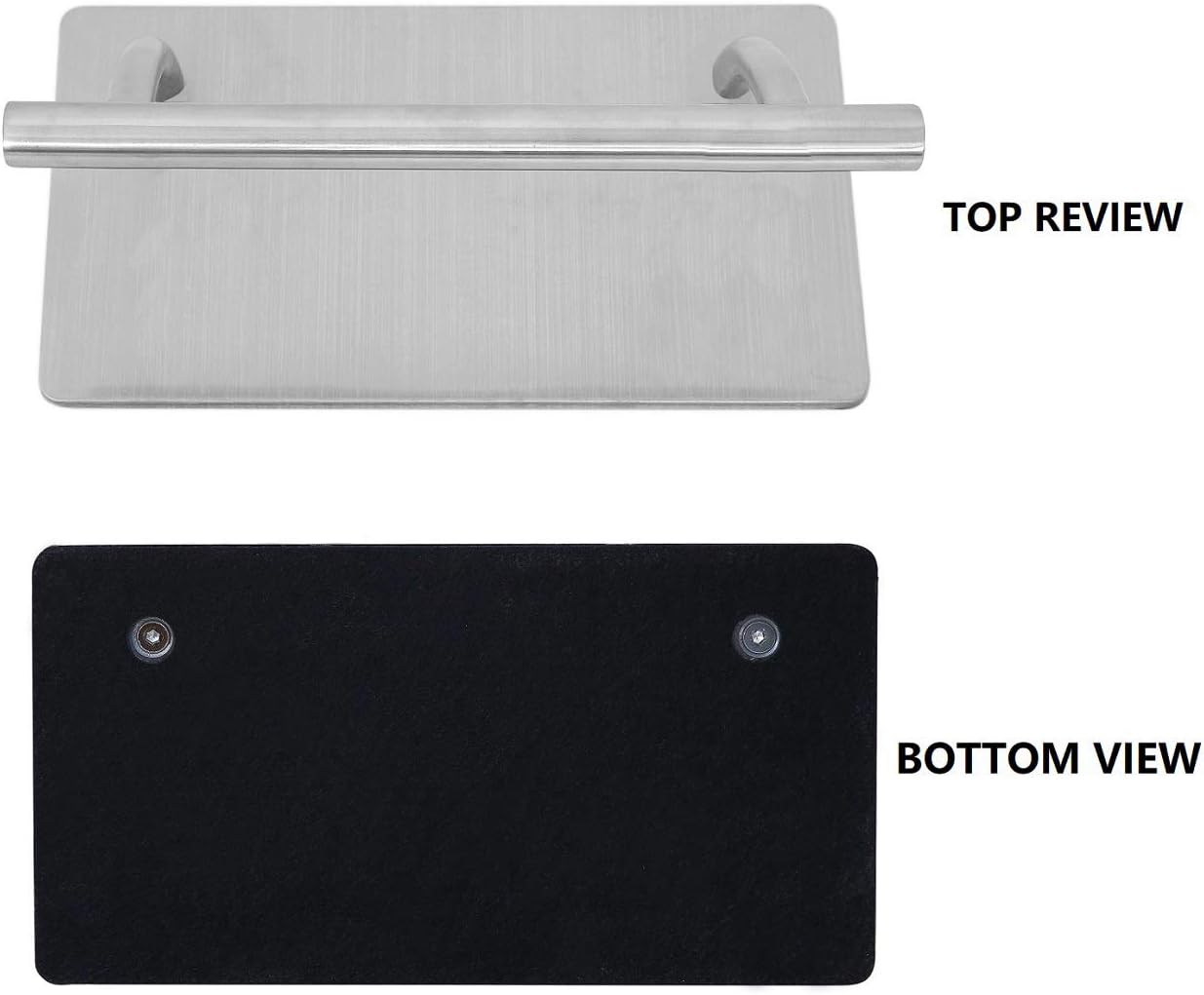 Kaleurrier Stainless Steel Footrest,Professional Mobile Foot Rest,Foot Pedal Parts for Barber Hairdressing Beauty Spa Nail Massage Salon Chairs