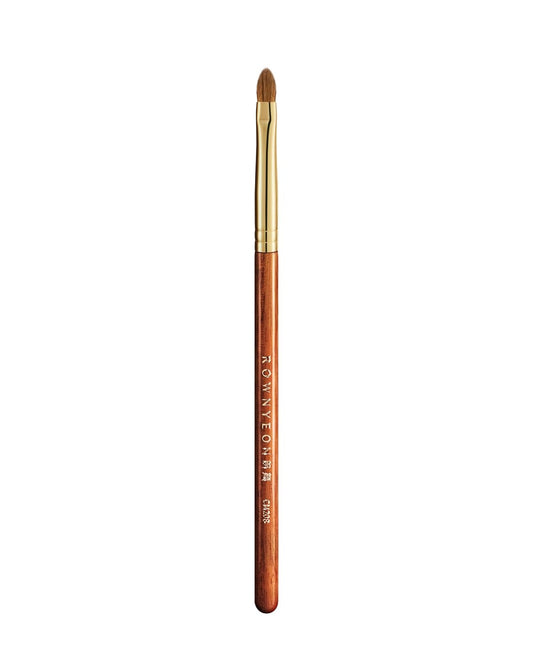 Desert Oak Series Almond Arc Lip Definer - Premium Weasel Hair for Precise Lip Lining & Blending, Luxury Bubinga Handle (CM 208)