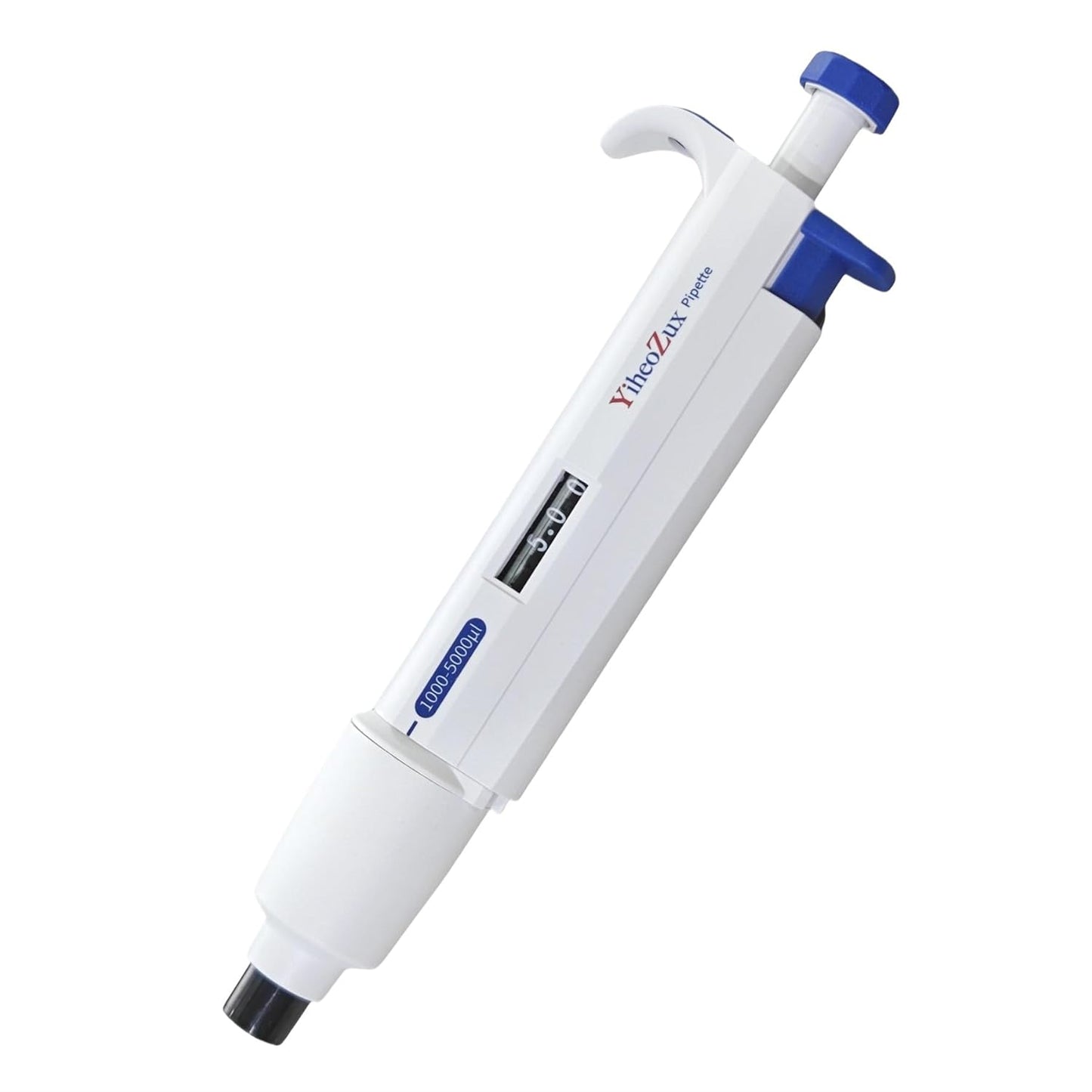 1-5ml Single Channel Pipettor Manual Adjustable Variable Volume Laboratory High Accurate Lab Micropipette 1000-5000ul