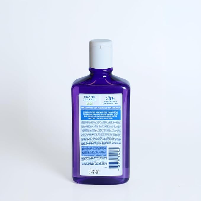 Linha Bebe Granado - Shampoo Bebe Lavanda 250 Ml - (Granado Baby Collection - Lavender Baby Shampoo 8.45 Fl Oz)