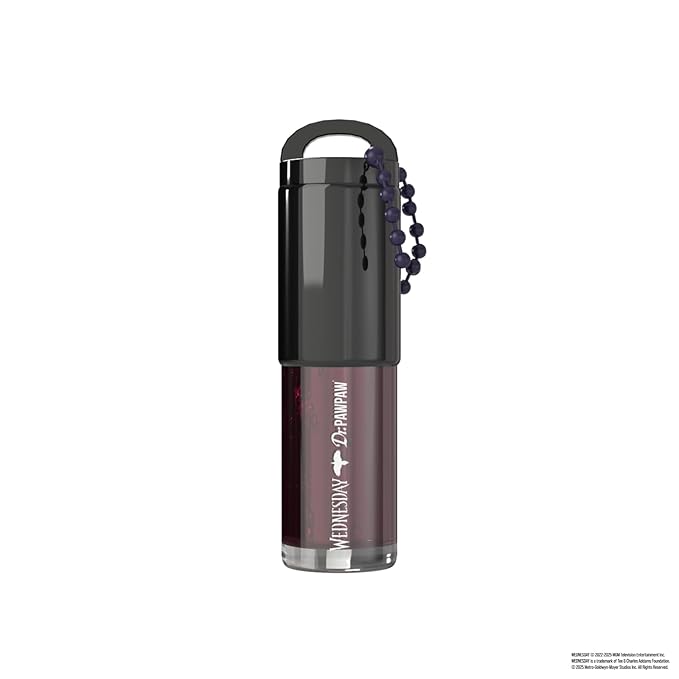 Dr. PawPaw Wednesday Blackberry Tinted Lip Oil - Deep, Sheer Shade Lip Moisturizer - Hydrating, Lightweight Shine with Nourishing Papaya - 0.1 oz