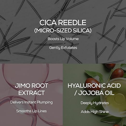 VT COSMETICS Reedle Shot Lip Plumper, Hydrating & Volumizing Clear Lip Gloss, Microneedling Effect & Hyaluronic Acid for Fuller, Smoother Lips, 0.15 oz (4.3 g) (Beginner)