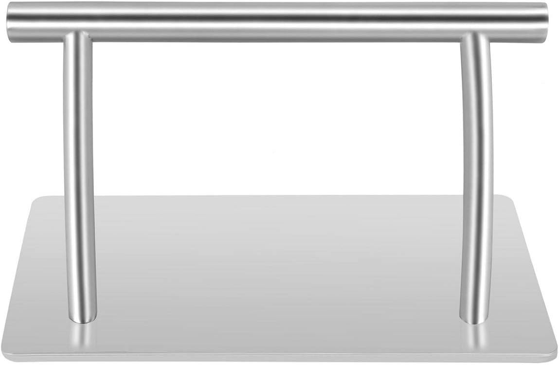 Kaleurrier Stainless Steel Footrest,Professional Mobile Foot Rest,Foot Pedal Parts for Barber Hairdressing Beauty Spa Nail Massage Salon Chairs