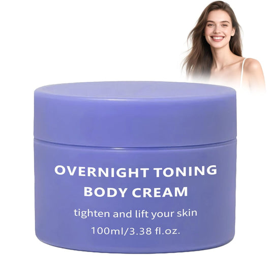 Overnight Toning Whip, Overnight Toning Body Firming Cream, Body Firming Whip That Works While You Sleep, Natural firming Oil Suitable for All Skin Types (1 PCS)