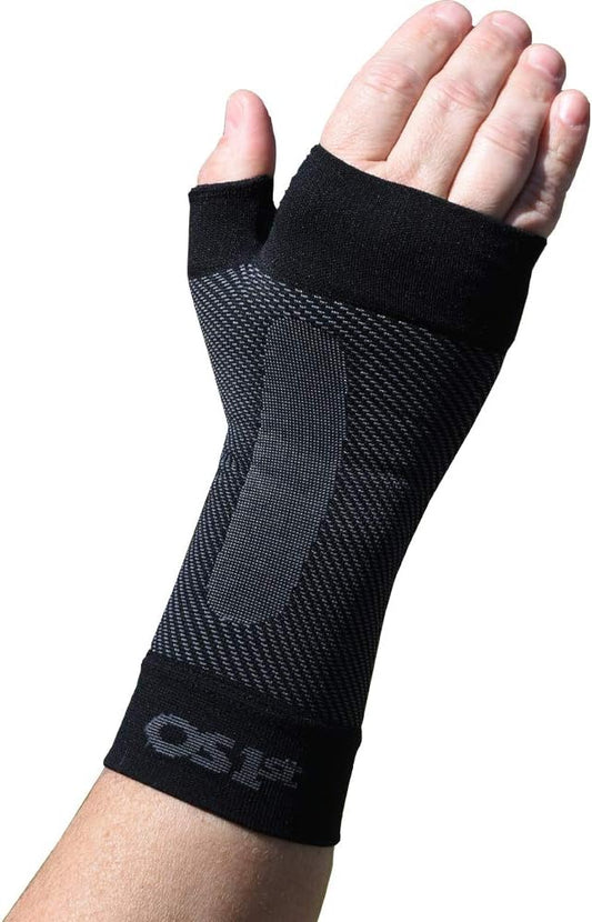 OrthoSleeve WS6 Compression Wrist Sleeve/Carpal Tunnel Wrist Brace, Supports Pain and Strain and Fatigue