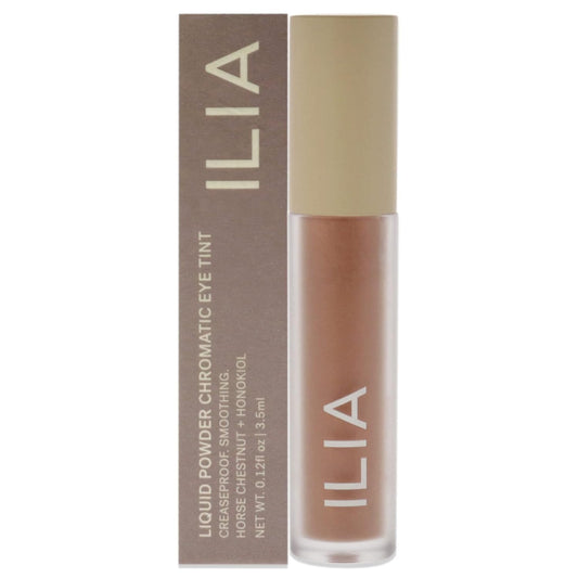 ILIA - Chromatic Liquid Powder Eye Tint | Cream-to-Powder Eyeshadow, Smudge-Resistant, Quick-Dry, Weightless, Water-Based | Non-Toxic, Vegan, Cruelty-Free, Clean Makeup (Mythic, 0.12 fl oz | 3.5 ml)