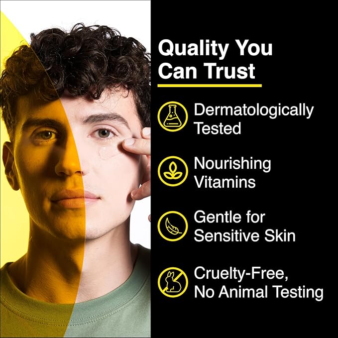 Lumin Boss Trio Skincare Set for Men – Face Scrub, Eye Balm & Daily Moisturizer Kit, Korean Skincare Routine for Men.