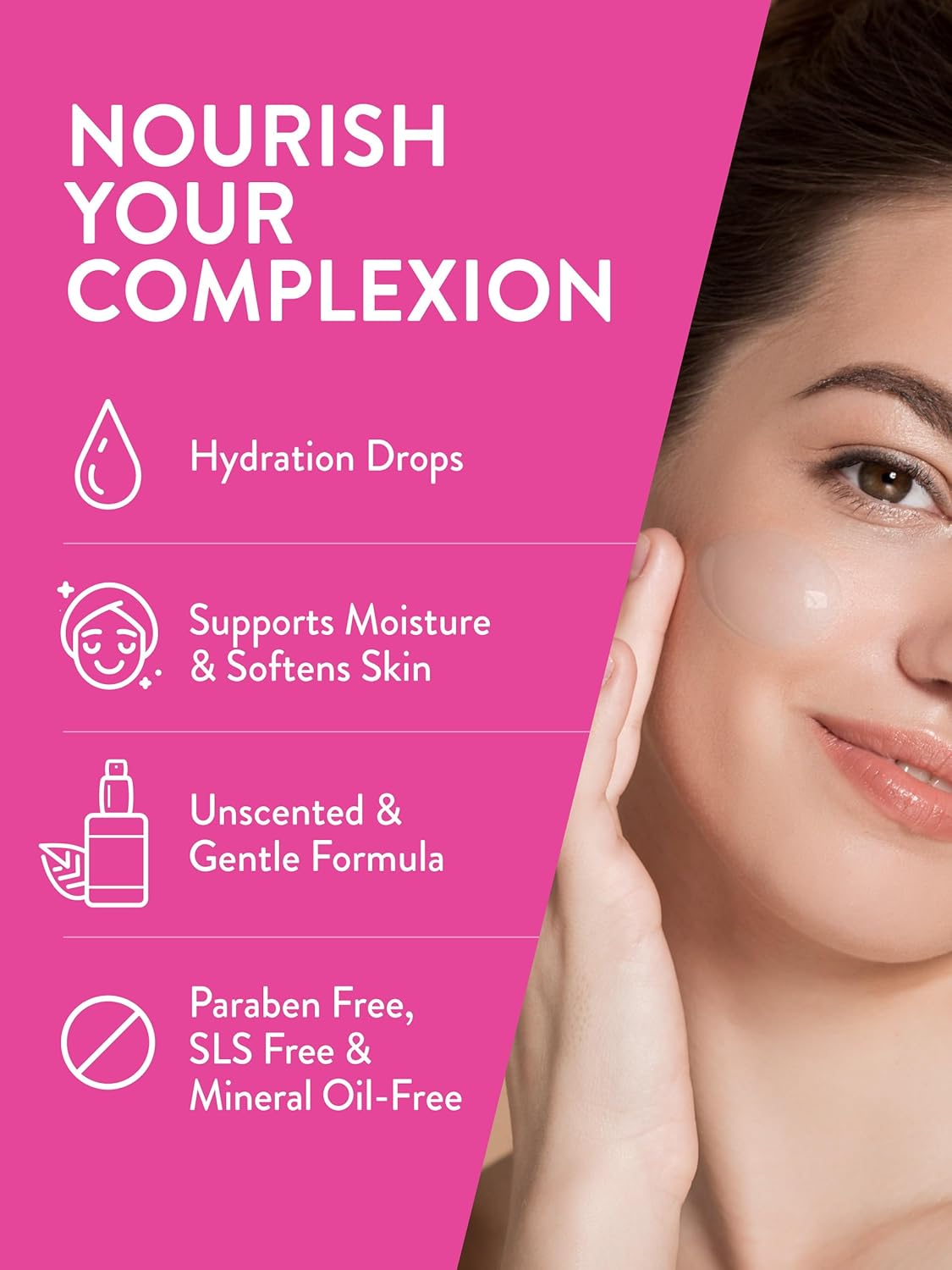 Nature's Truth Collagen Beauty Serum | 1 fl oz | for Skin | Unscented and Hydrating | Free of Parabens & Gluten