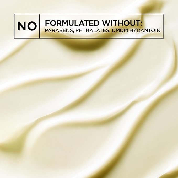 Garnier Fructis Sleek and Shine Intense Smooth Leave In Conditioner, Conditioning Hair Cream for Frizzy, Dry Hair, Plant Keratin + Argan Oil, Value Size, 16.9 Fl Oz