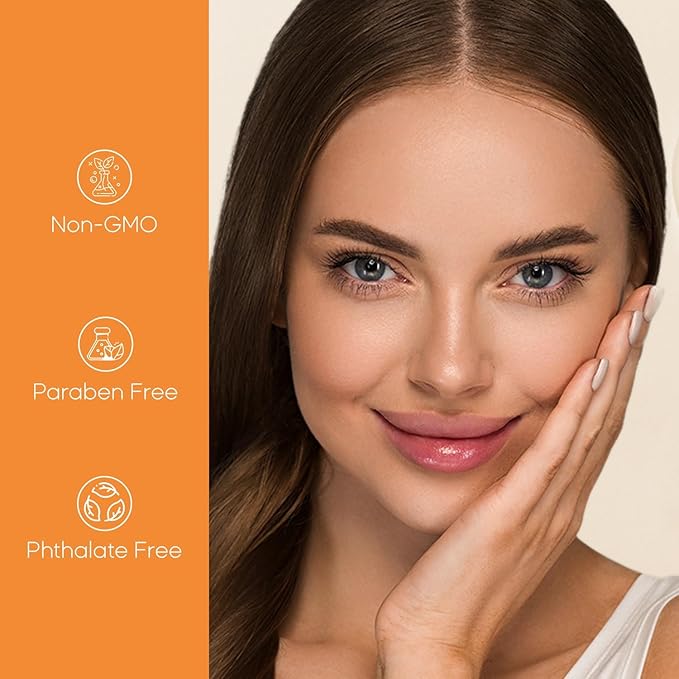 Vitamin C & Turmeric Face Scrub - Dermatologist Tested, Exfoliating, Brightening, Hydrating, Anti-Aging, Clean Beauty, Cruelty-Free Korean Skincare, All Skin Types - 6.76 Fl Oz / 200ML