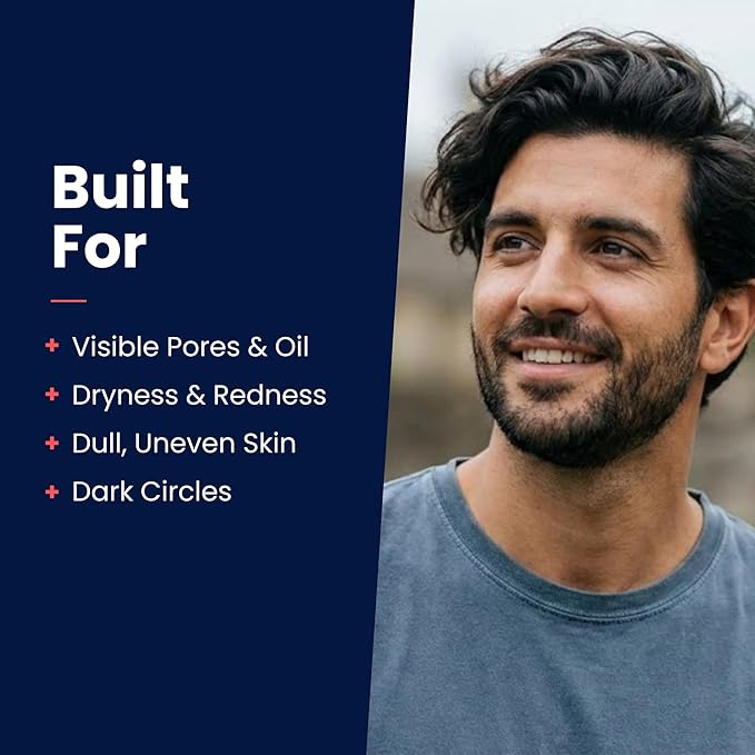 Strive Hydrating Men's Face Wash - Deep Cleans Pores, Exfoliates & Brightens - Refreshing Aloe Vera, Hyaluronic Acid & Niacinamide - Fragrance Free Men's Skincare - 200ml