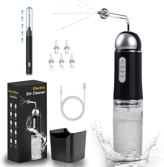 Ear Wax Removal, Ear Wax Removal Tool Camera, Safe and Effective Electric Ear Cleaner & Ear Cleaner with Camera (2 Pack)