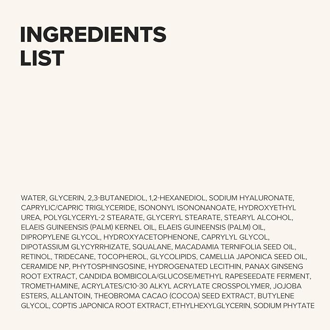 Beauty of Joseon Revive Firming Moisturizer Ginseng Ceramide + Fermented Retinol for Dry, Sensitive Skin Korean Skincare for Women and Men, 60ml,2.02 fl.oz.