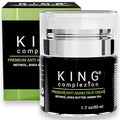 KING Complexion Mens Anti Aging Face Cream with Retinol – Organic Skin Care Face Moisturizer with Shea Butter – Non Greasy – Clean Ingredients, Lightweight – All Skin Types – Black Owned (1.7 oz)