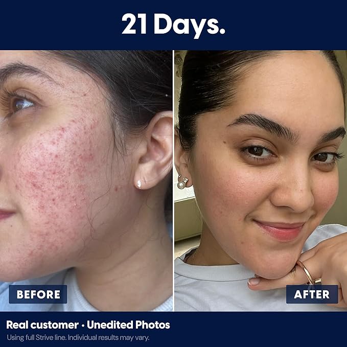 Strive Hydrating Men's Face Wash - Deep Cleans Pores, Exfoliates & Brightens - Refreshing Aloe Vera, Hyaluronic Acid & Niacinamide - Fragrance Free Men's Skincare - 200ml