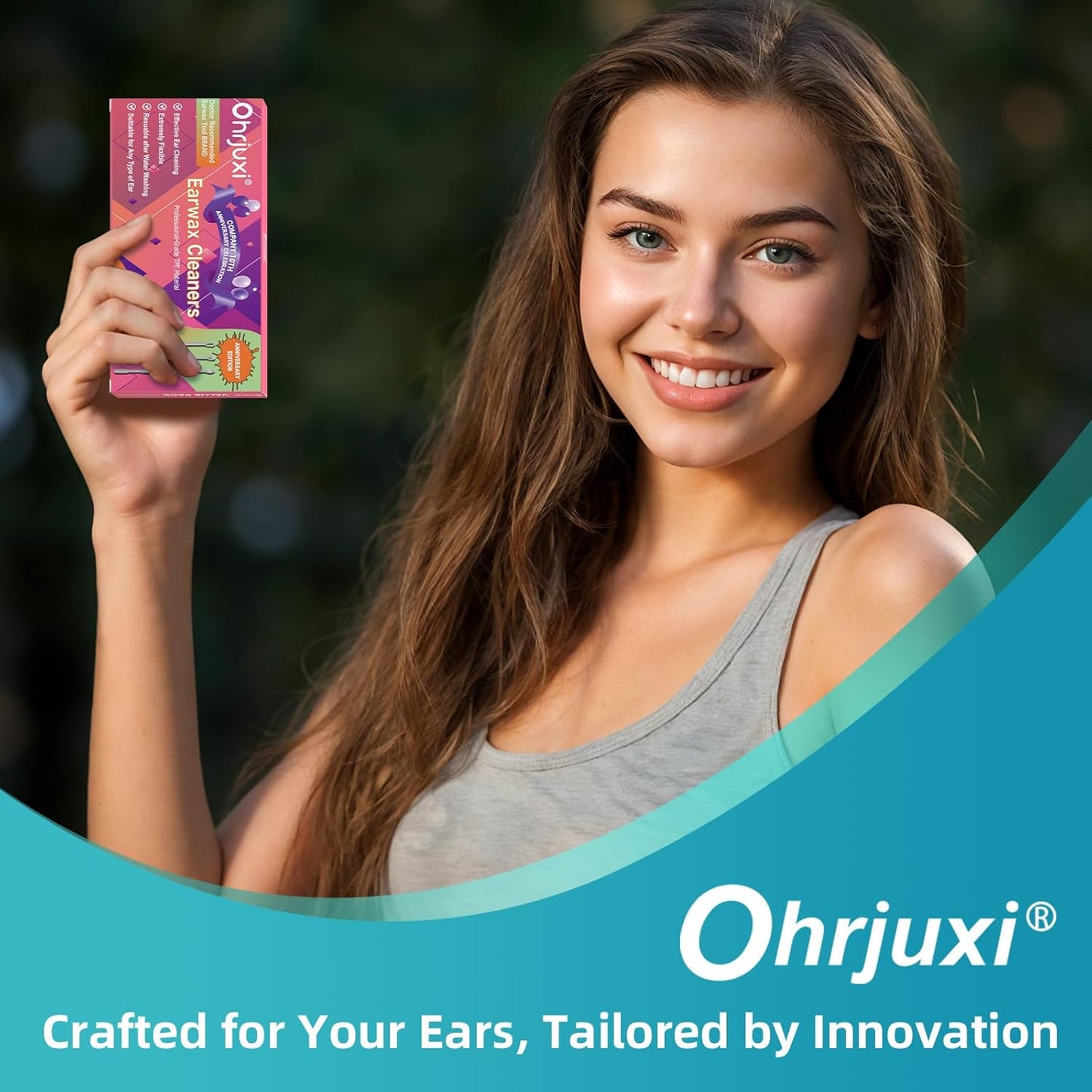 Ohrjuxi® Ear Wax Removal Tool - 201 PCS Reusable Ear Cleaners, Professional-Grade TPE, Effective & Gentle Ear Cleaning Kit, Clogged & Itch Ear Relief - Suitable for All Types of Ears(3 Styles)