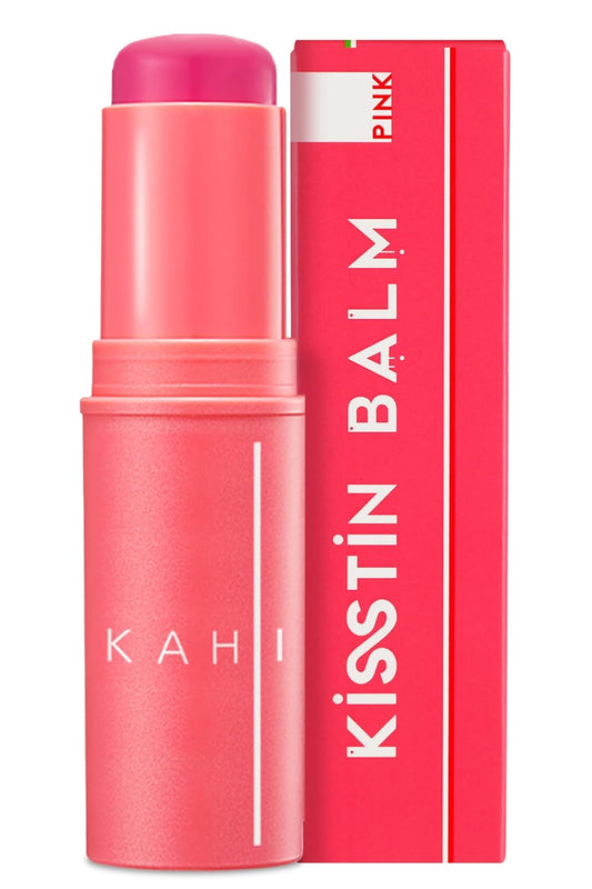 KAHI Kisstin Balm - Skin-Refining Face Moisturizer & Makeup Stick | Nourishing Beauty Moisturizer Stick | Makeup-enhancing Glow Balm (0.32 oz)