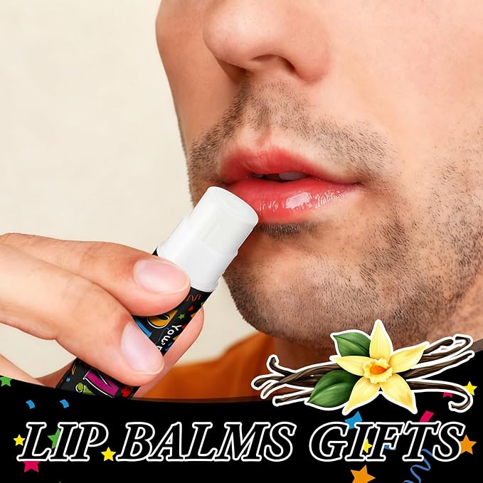 30 Pack Employee Teacher Appreciation Gifts Bulk Lip Balm Teacher Employee Staff Team Thank You Gifts You're the Balm Volunteer Nurse Appreciation Party Favor for Women Men Coworkers Birthday