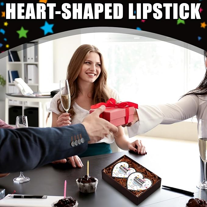 60 Pack Employee Teacher Appreciation Gifts Bulk Lip Balm Teacher Employee Staff Team Thank You Gifts You're the Balm Heart Volunteer Nurse Appreciation Party Favor for Women Men Coworker