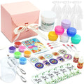 DIY Lip Balm Making Kit，Christmas Gift Idea for 8-12 Tweens & Teens,Gifts for Girls - Natural Lip Care Craft, Make Your Own Lip Balm with 2 Flavors,6 Color and Cute Stickers