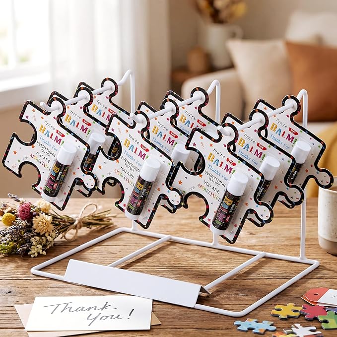 30 Pack Employee Teacher Appreciation Gifts Bulk Lip Balm Teacher Employee Staff Team Thank You Gift You're the Balm Volunteer Nurse Appreciation Party Favor for Women Men Coworker Birthday