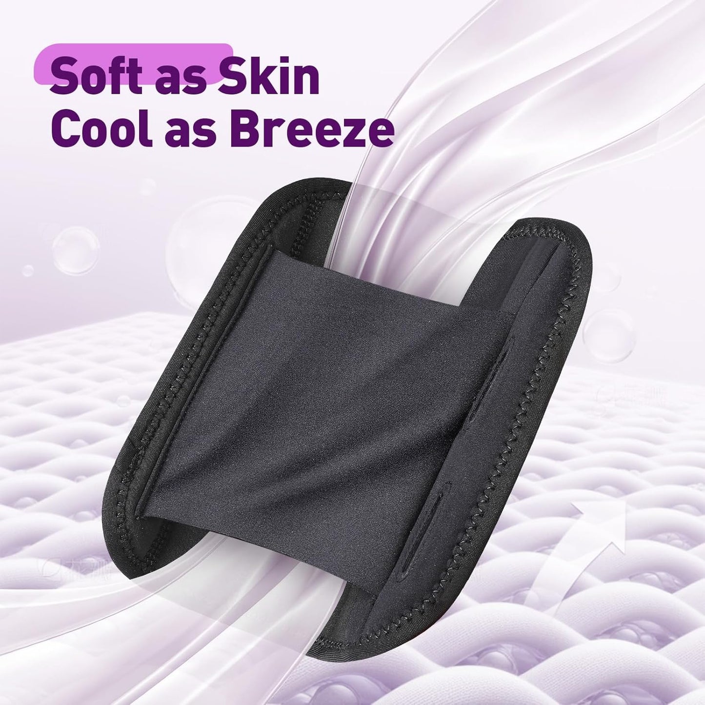 AGPTEK Carpal Tunnel Wrist Brace for Men Women, Night Sleeping Wrist Support with 2 Splints, Pain Relief Hand Brace for Arthritis Sprains Tendonitis, Adjustable Wrist Splint for Left Hand (S/M,Black & Purple)