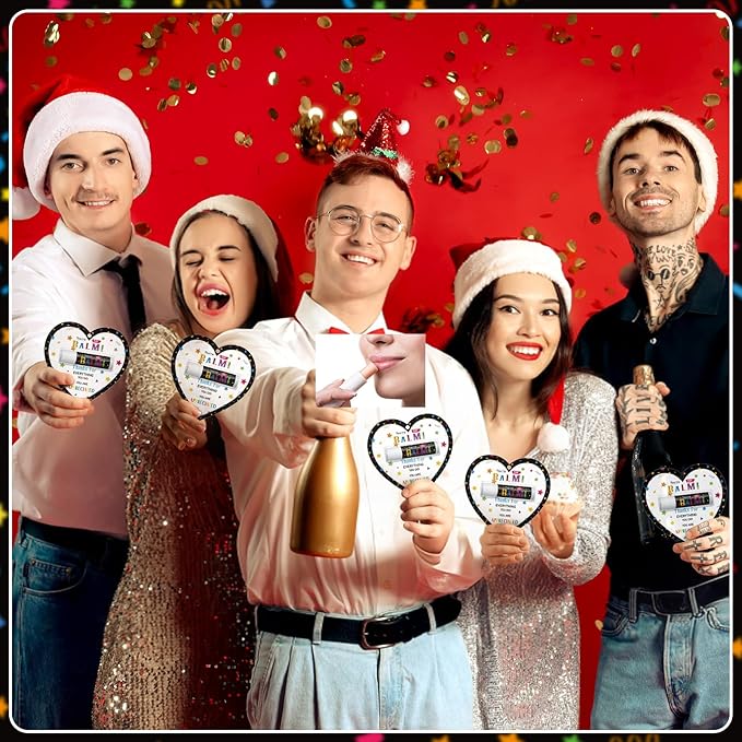 60 Pack Employee Teacher Appreciation Gifts Bulk Lip Balm Teacher Employee Staff Team Thank You Gifts You're the Balm Heart Volunteer Nurse Appreciation Party Favor for Women Men Coworker