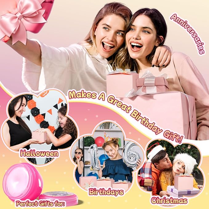 DIY Lip Balm Making Kit，Christmas Gift Idea for 8-12 Tweens & Teens,Gifts for Girls - Natural Lip Care Craft, Make Your Own Lip Balm with 2 Flavors,6 Color and Cute Stickers