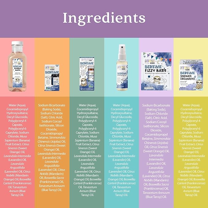 Aura Cacia Kids Bedtime Roll-On - Gentle Essential Oil Blend with Lavender, Citrus, and Frankincense for Sleep Routine | 0.31 Fl Oz (Pack of 1)