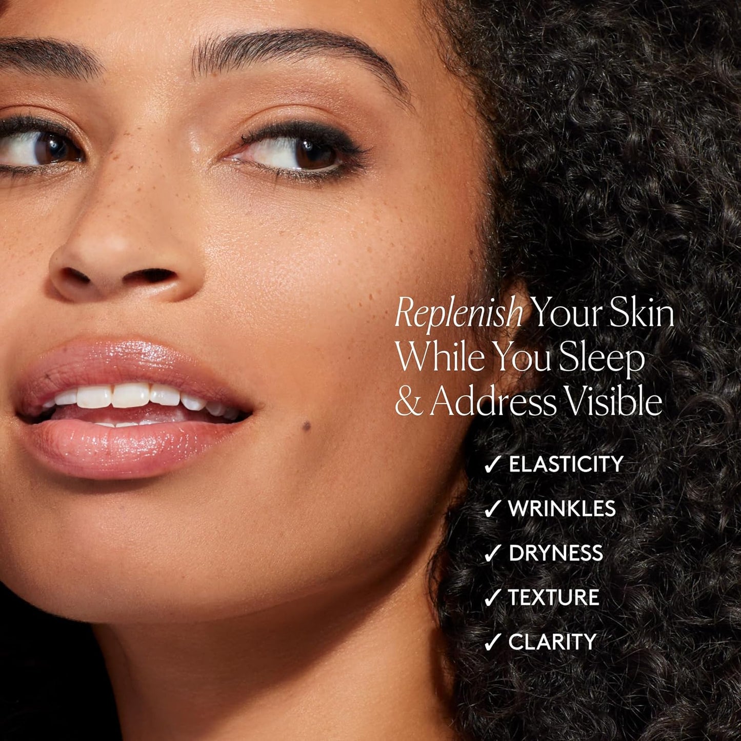 Naked & Thriving Restorative Night Routine | Renew Night Serum (30 mL) + Revive Eye Cream (15 mL) + Rejuvenate Face Oil (35 mL) with Peptides, Squalane, Hyaluronic Acid, and Fruit AHAs (Set of 3)