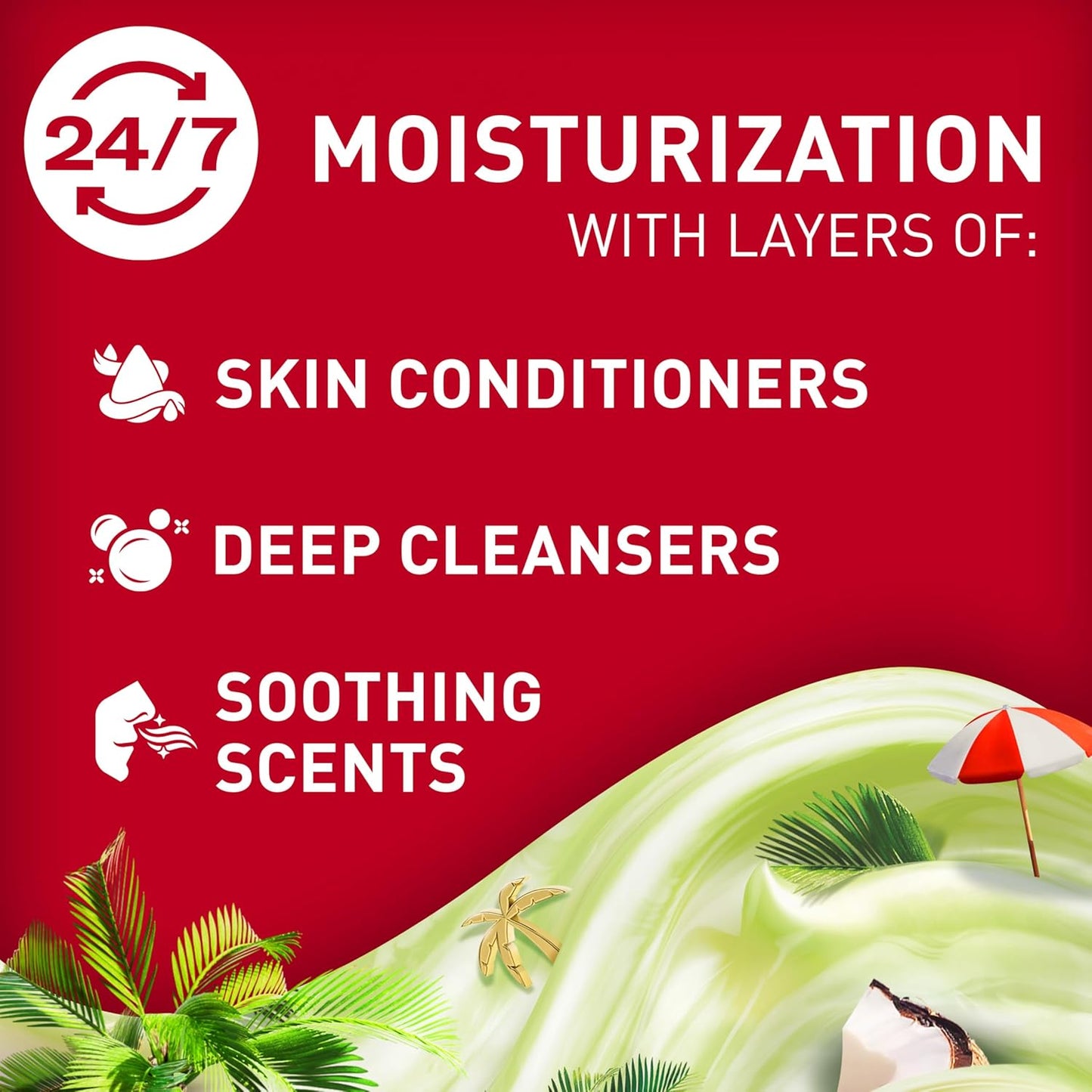 Old Spice Body Wash GentleMan’s Super Hydration for Men, 24/7 Renewing Moisture, Gentle on Skin with Skin Conditioners, Fiji with Palm Tree + Coconut Scent, 20 oz