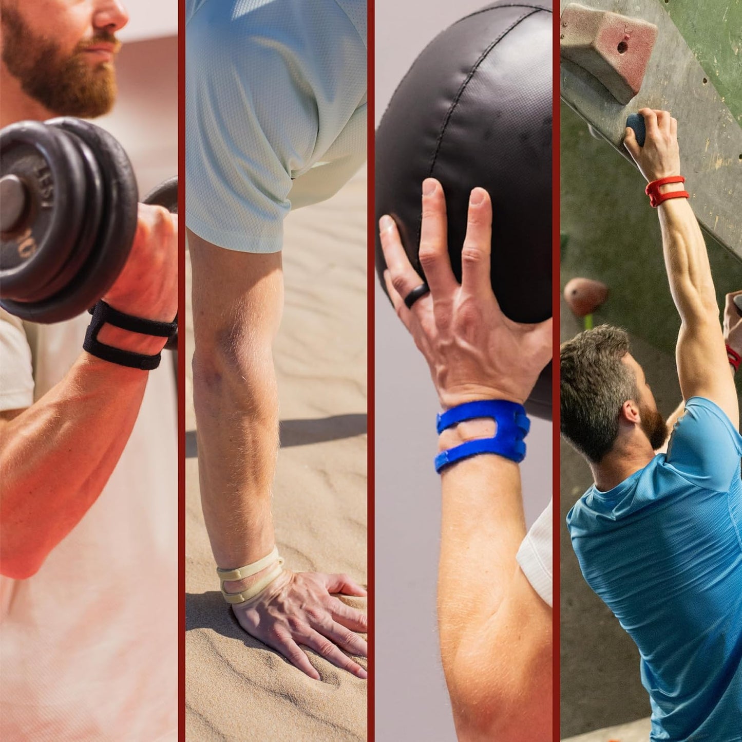 WristWidget® (Blue) Adjustable Wrist Brace for TFCC Tears, One Size fits most. For Left and Right Wrists, Support for Weight Bearing Strain, Exercise